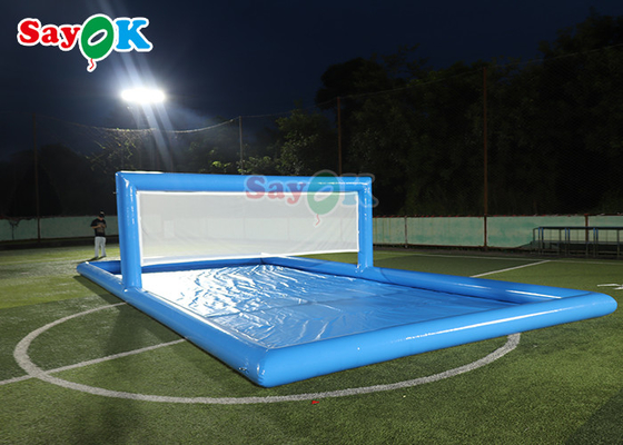 ウォーターパーク ゲーム 大型プール 充電式バレーボール場 充電式水上テニス場 スポーツゲーム用
