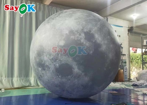 6.6ft LEDライト 充電可能な月球 大型充電可能な惑星 舞台飾り イベント用