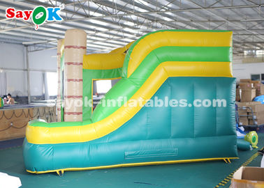 子供用 充電式 スライド 4*3.5*3.5m PVC タールパウリン 充電式 バウンサー スライド