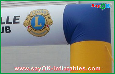 2 フィートの膨脹可能な入口のアーチ注文の広告の Inflatables を防水して下さい