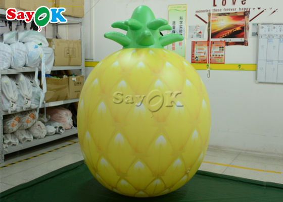 黄色い1.5mH 5ftの掛かる膨脹可能なパイナップル フルーツの気球