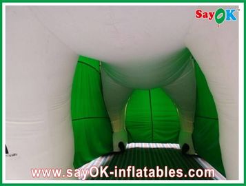 耐久性 充電可能なテント ロゴ印刷付き オックスフォード布 蚊を防ぐ 充電可能な広告バルーン